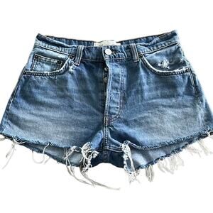 Reformation Denim Shorts Size 25